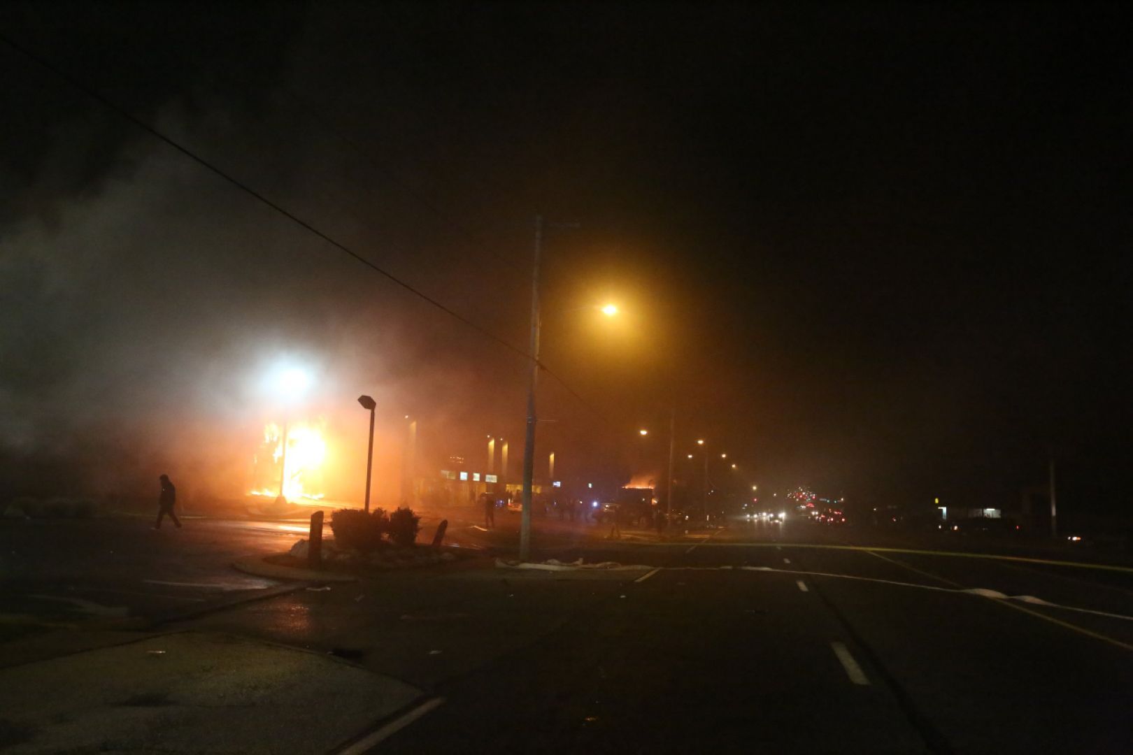 55St. Louis County Police respond after grand jury announcement